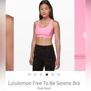 Lululemon Free to be Serene bra - size 10